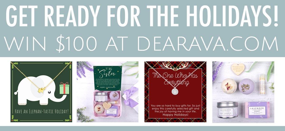 Get Ready for Holiday Shopping - Win $100 on DearAva.com! - Dear Ava