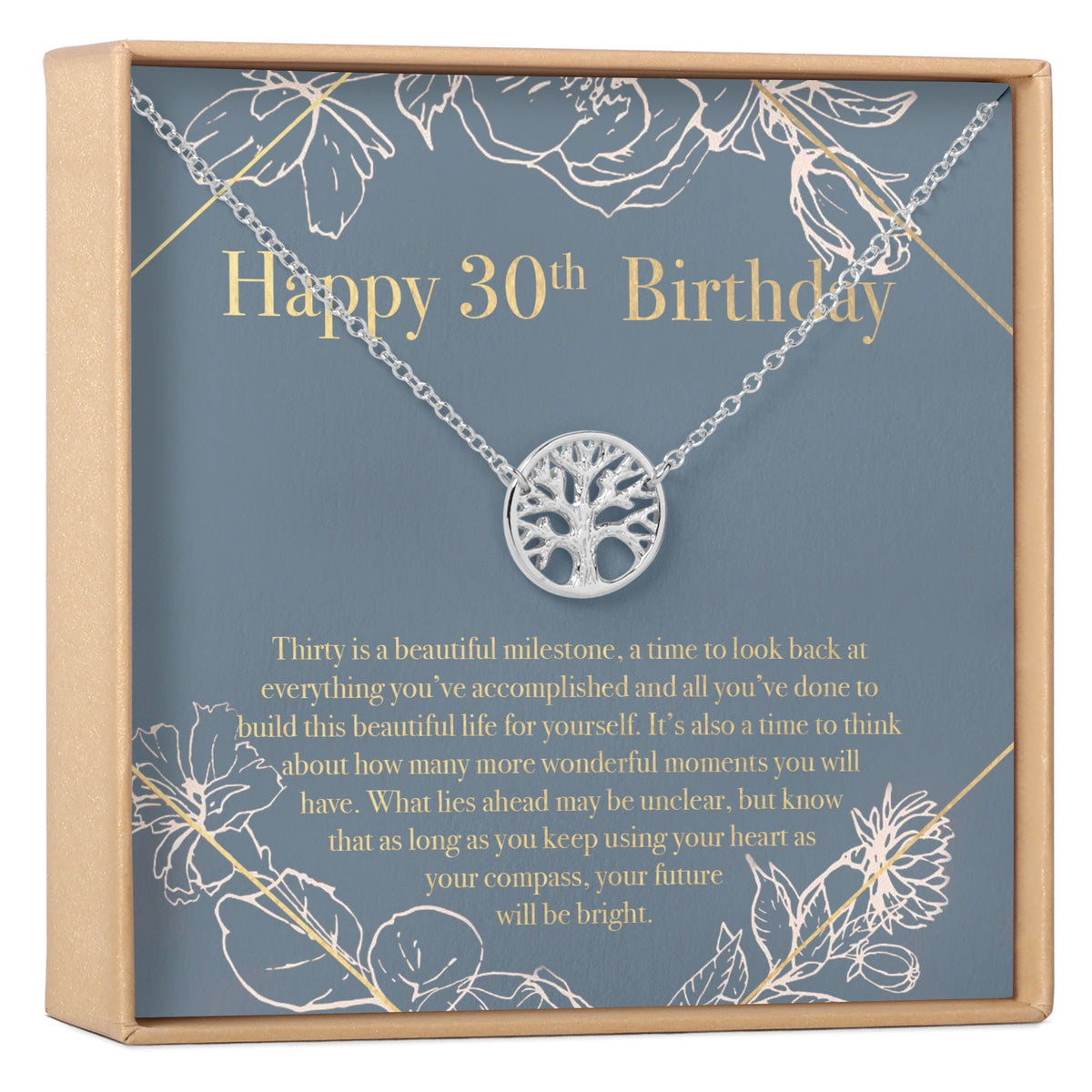 30th Birthday Necklace - Dear Ava