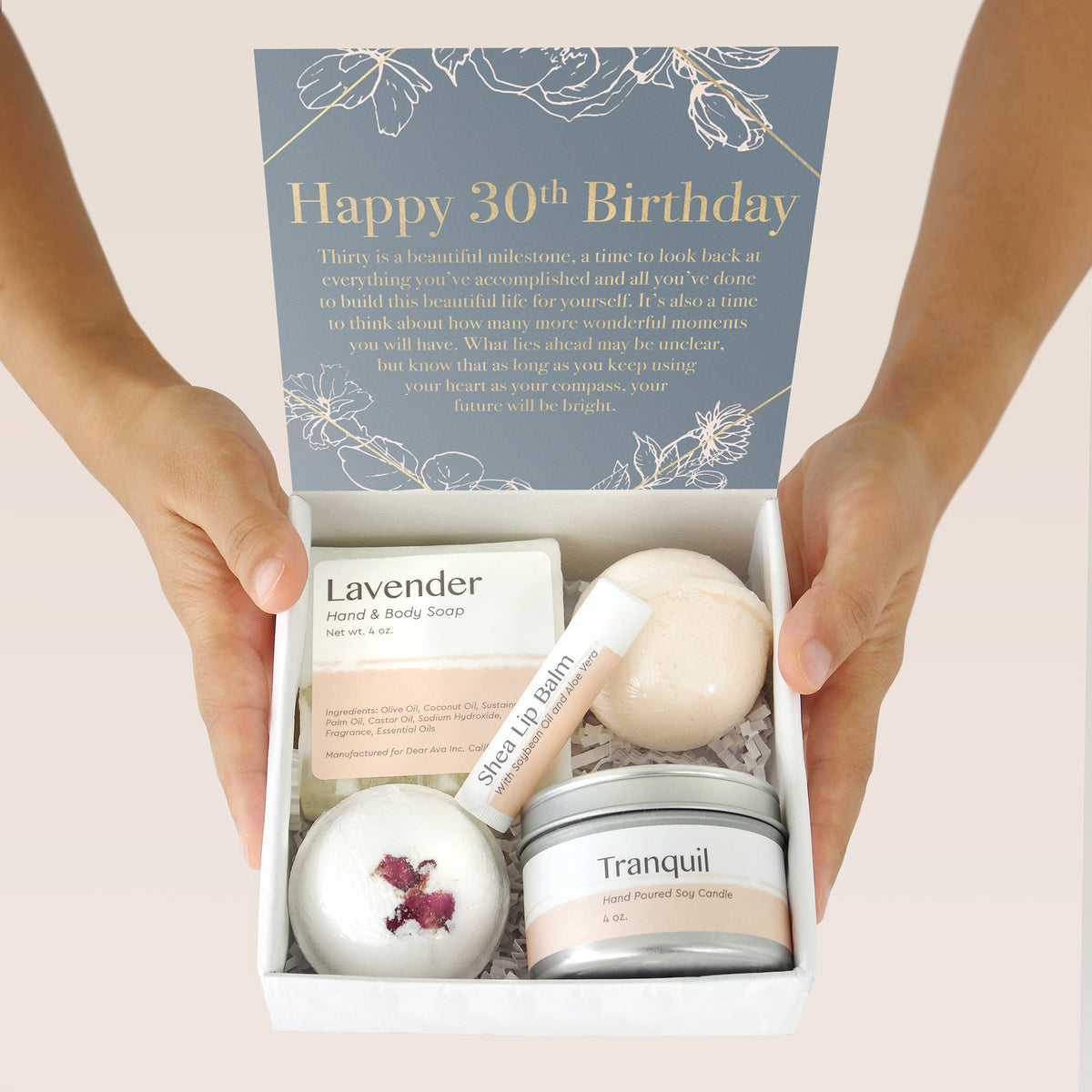 30th Birthday Spa Gift Box - Dear Ava