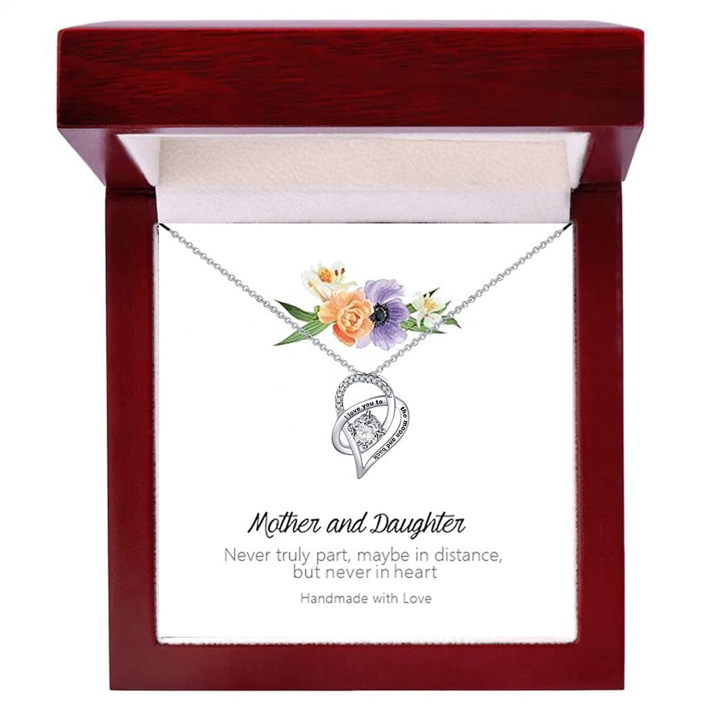 To Mom, Necklace  with LED Gift Box