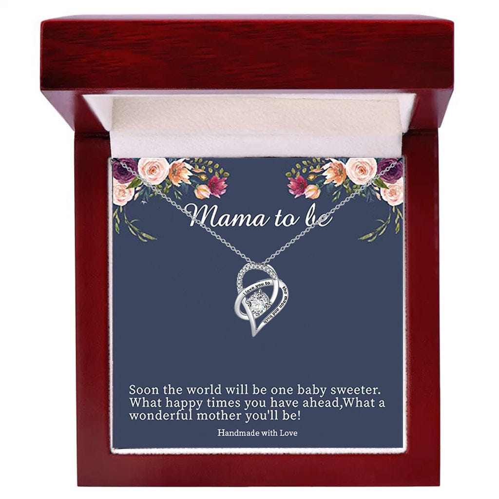 To Mom, Necklace  with LED Gift Box