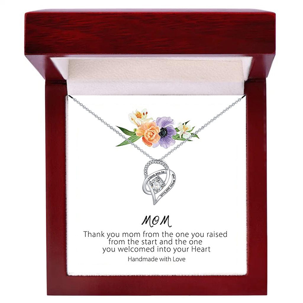 To Mom, Necklace  with LED Gift Box