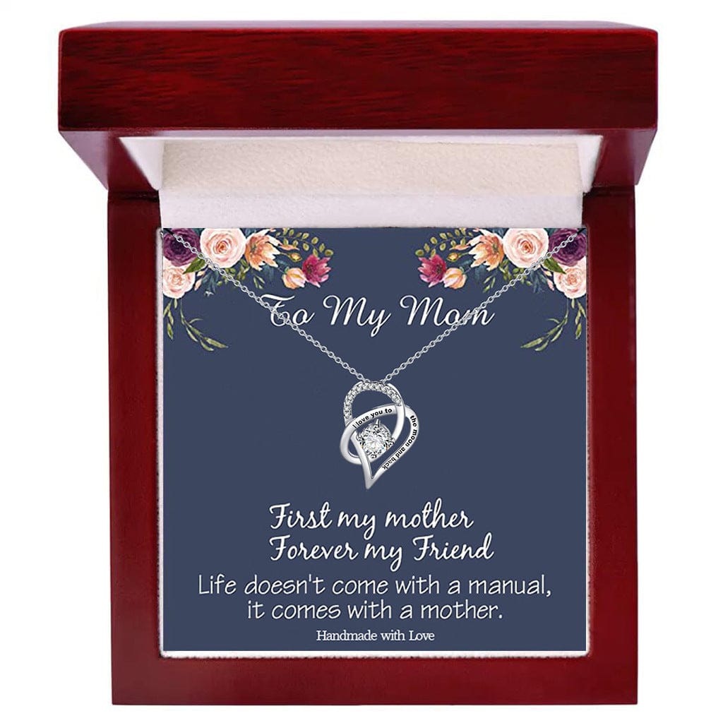 To Mom, Necklace  with LED Gift Box