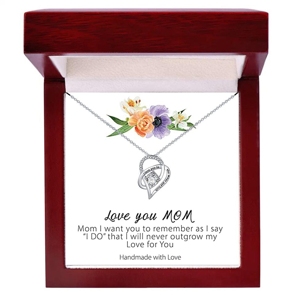 To Mom, Necklace  with LED Gift Box