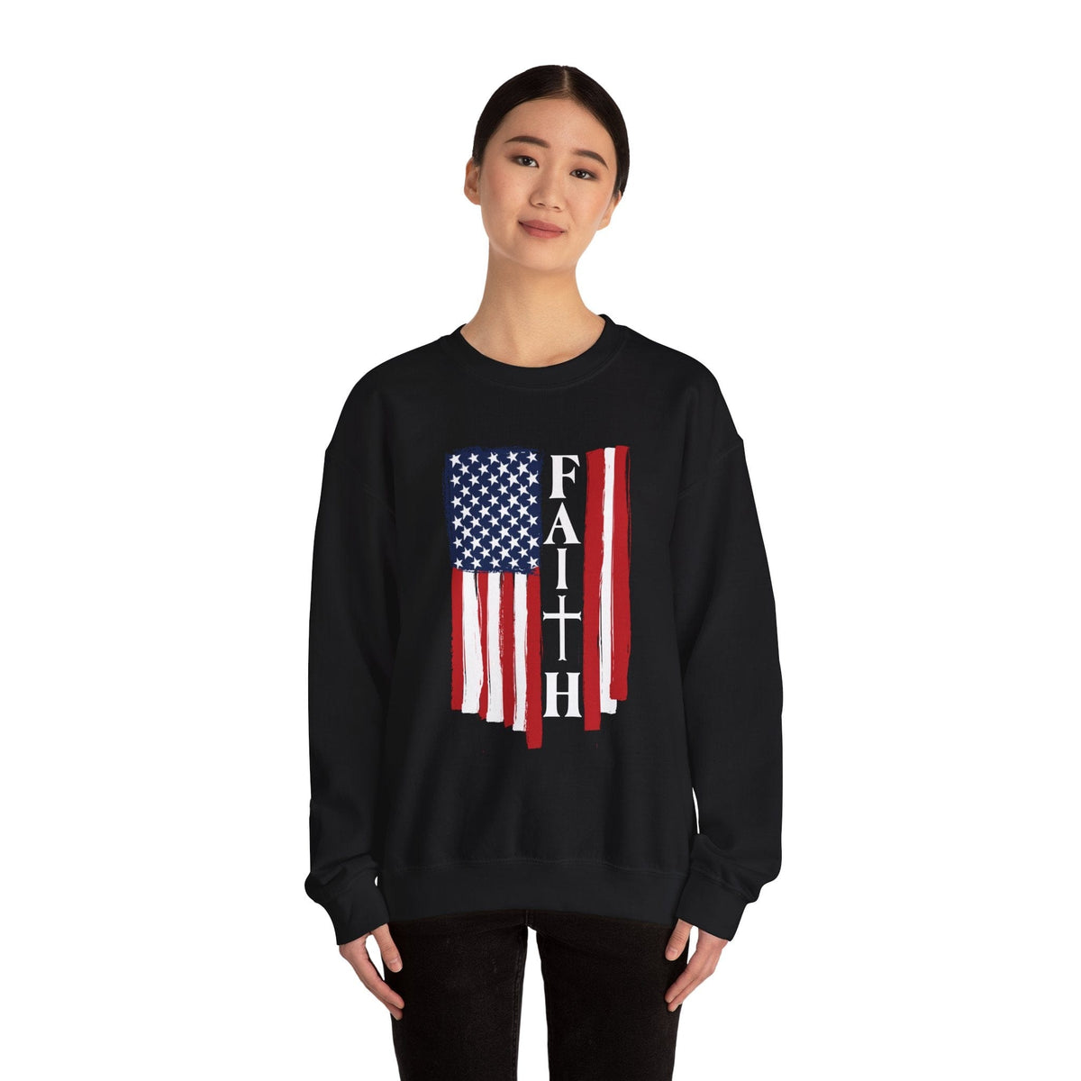 American Faith Crewneck Sweatshirt - Dear Ava