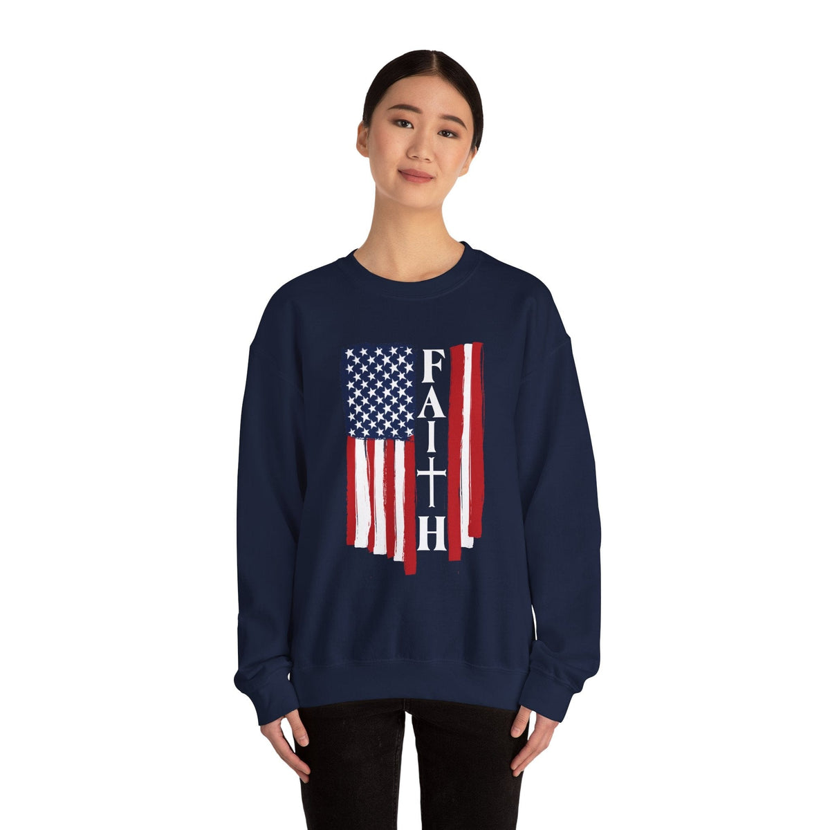 American Faith Crewneck Sweatshirt - Dear Ava