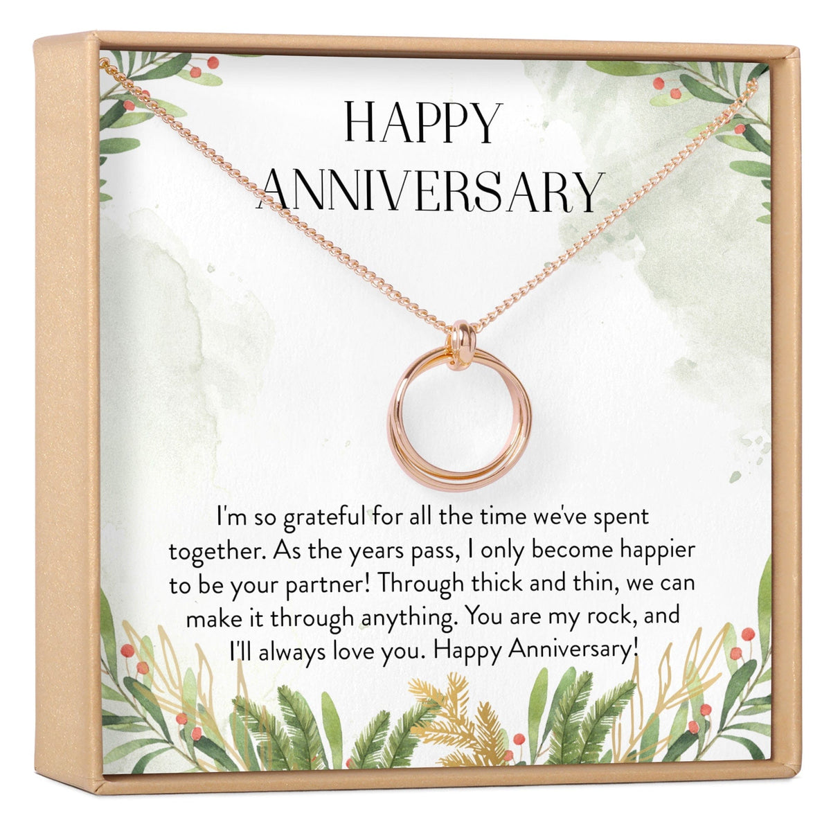 Anniversary Gift Necklace - Dear Ava