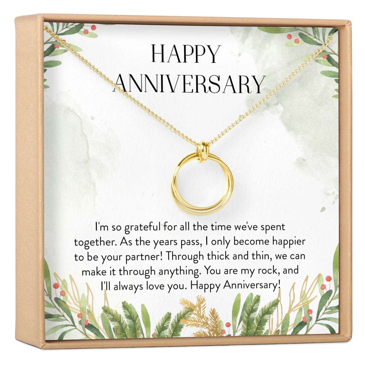 Anniversary Gift Necklace - Dear Ava