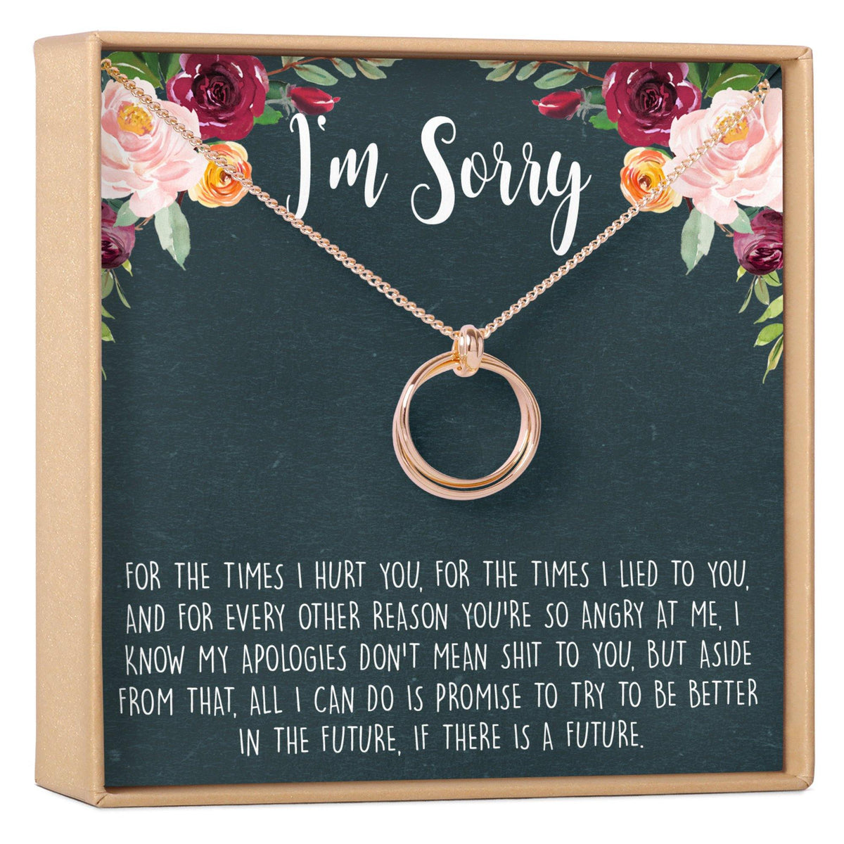 Apology Necklace - Dear Ava