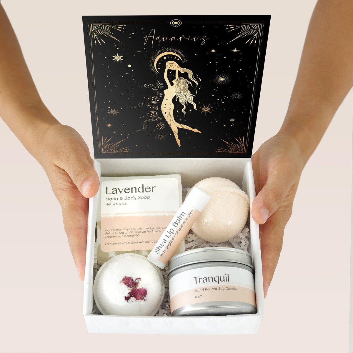 Aquarius Deity Zodiac Gift Box Set - Dear Ava