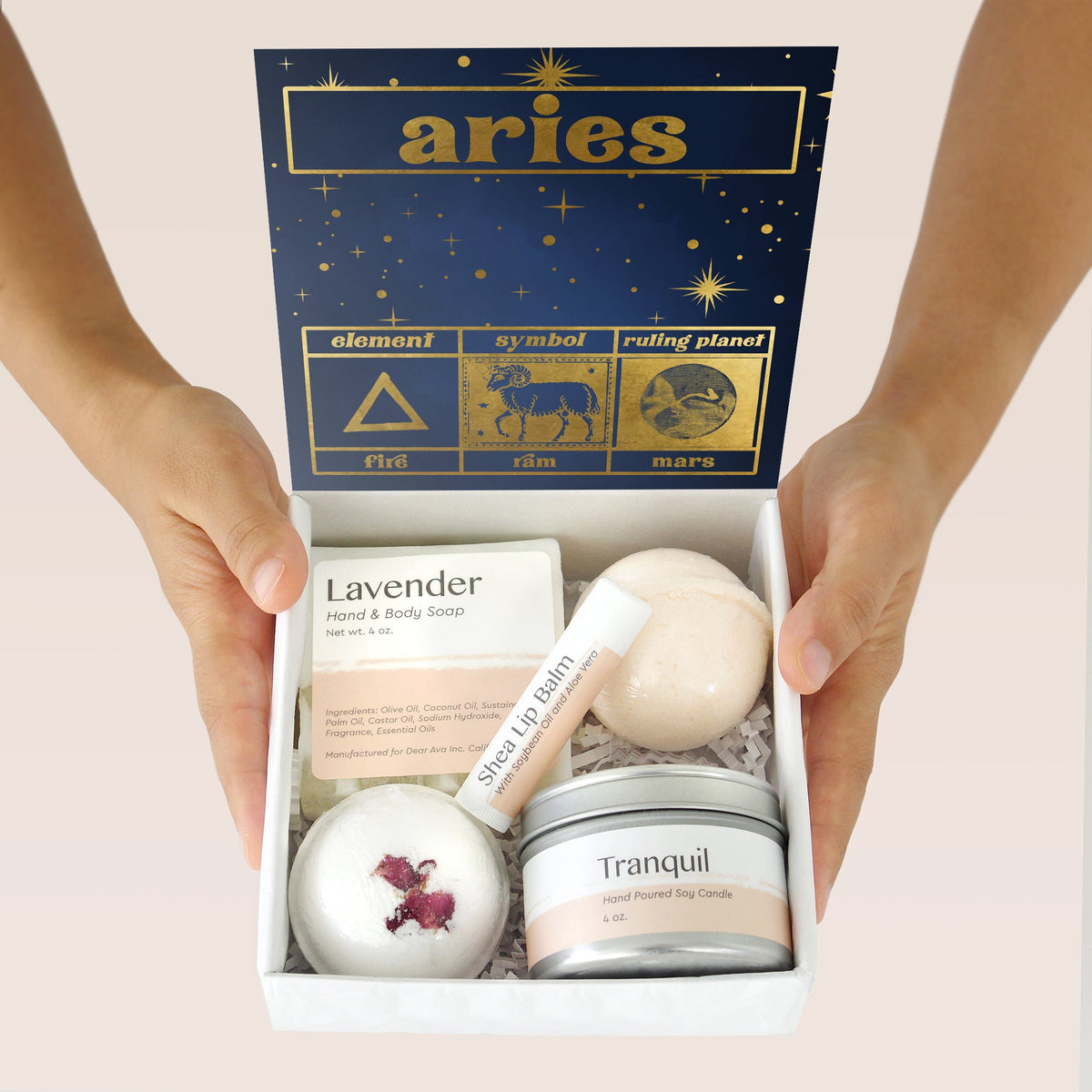 Aries Zodiac Gift Box Set - Dear Ava