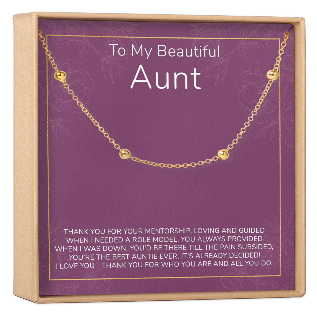 Aunt Bracelet - Dear Ava