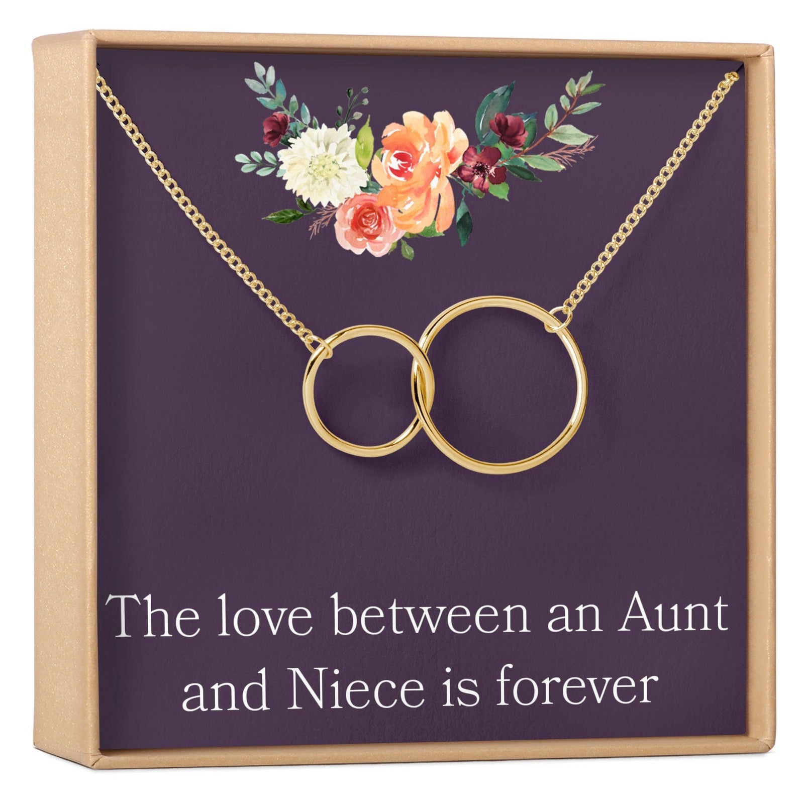 Aunt - Niece Necklace - Dear Ava