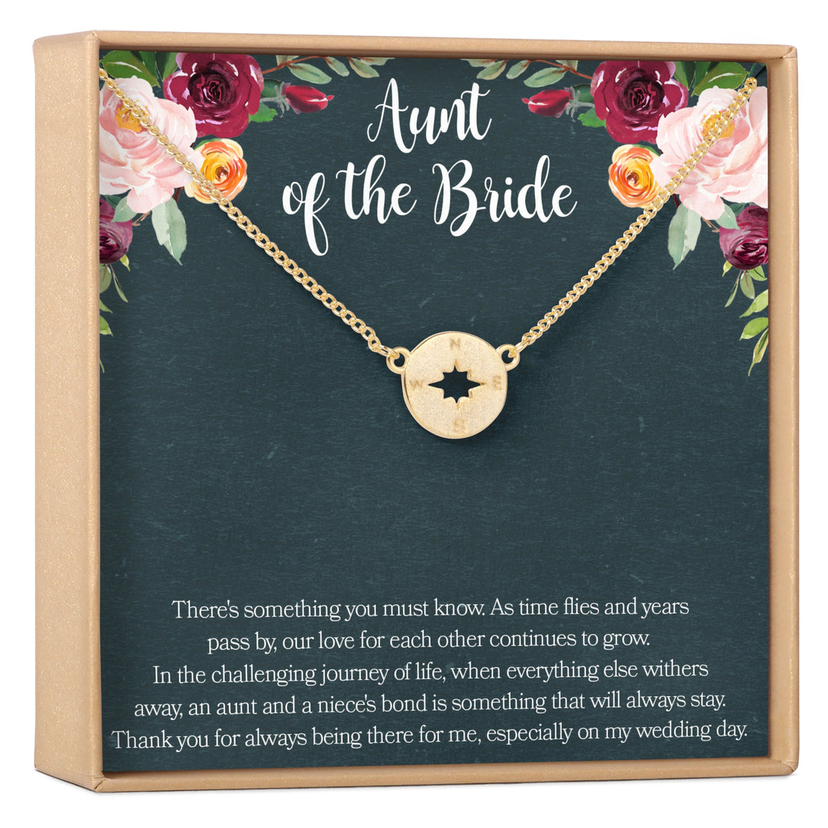 Aunt of the Bride Necklace, Multiple Styles - Dear Ava