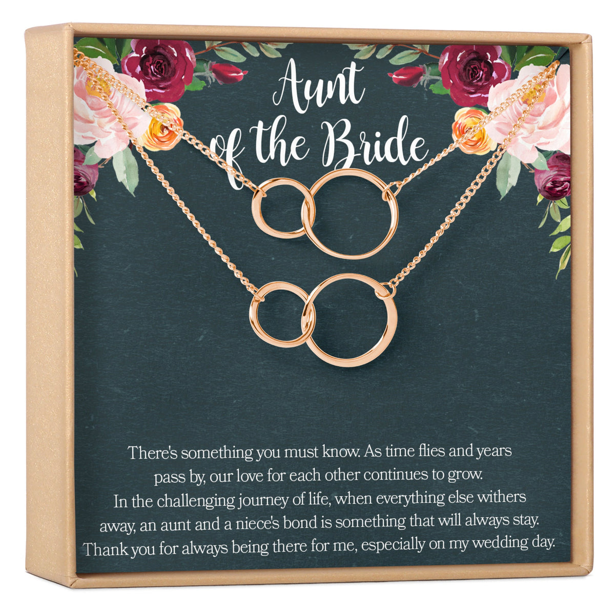 Aunt of the Bride Necklace, Multiple Styles - Dear Ava