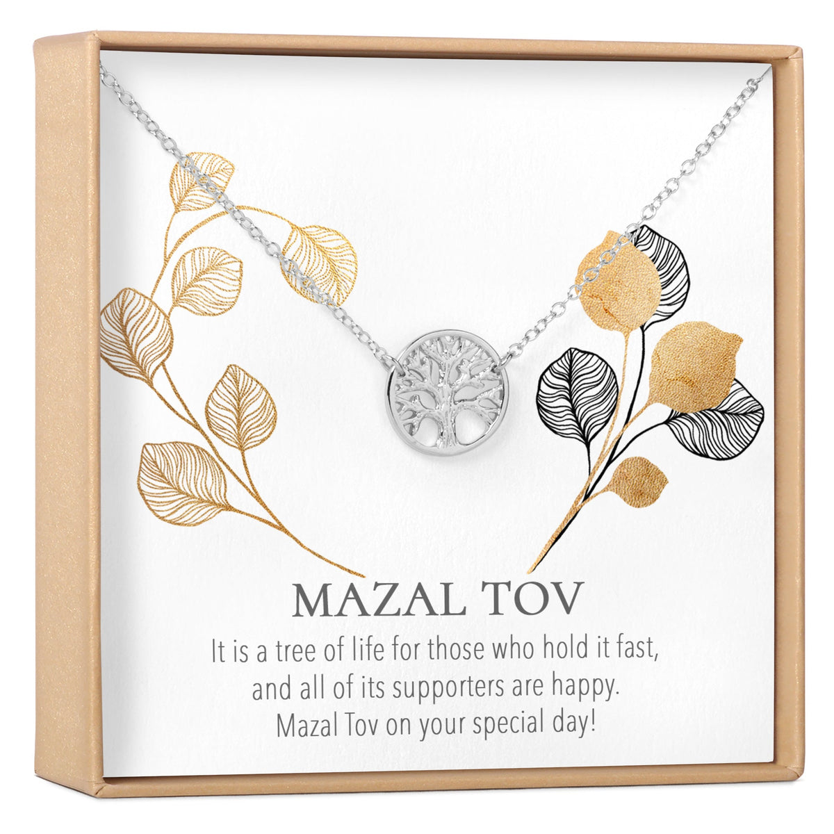 Bat Mitzvah Necklace - Dear Ava