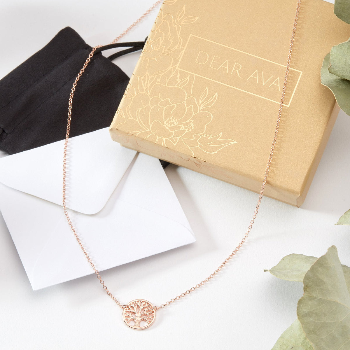 Bat Mitzvah Tree of Life Necklace - Dear Ava