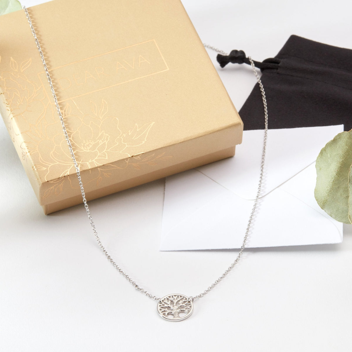 Bat Mitzvah Tree of Life Necklace - Dear Ava