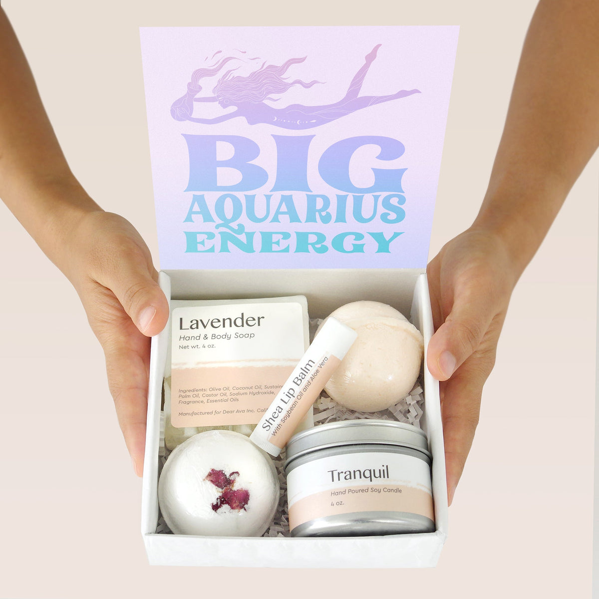 Big Aquarius Energy Zodiac Gift Box Set - Dear Ava