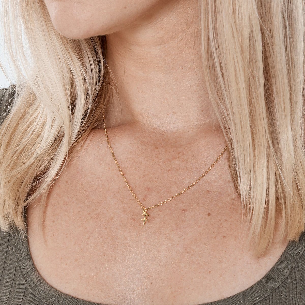 Big Sagittarius Energy Zodiac Necklace - Dear Ava