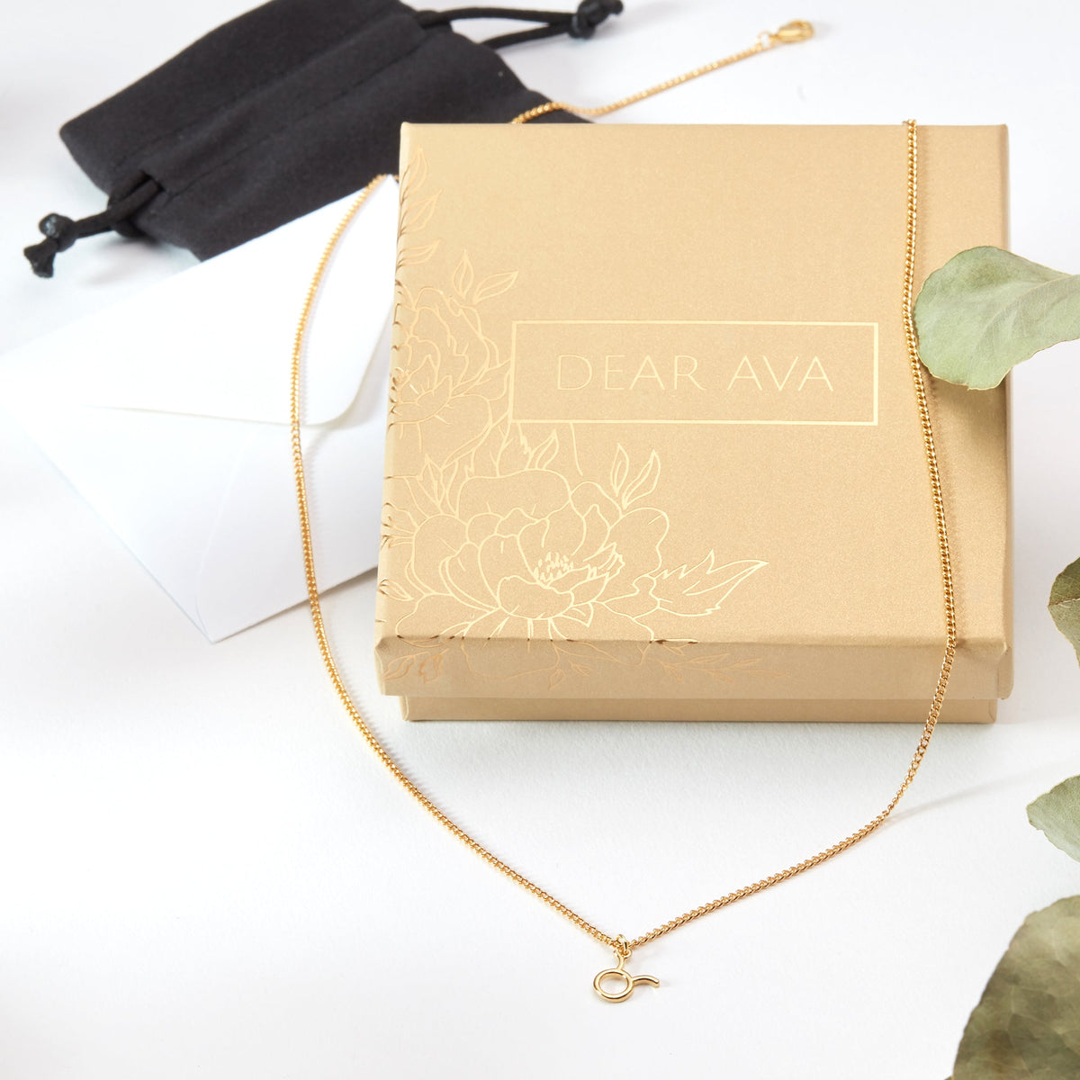 Big Taurus Energy Zodiac Necklace - Dear Ava