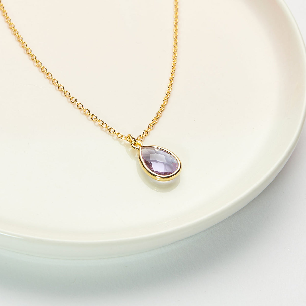 Birthday Birthstone Necklace - Dear Ava