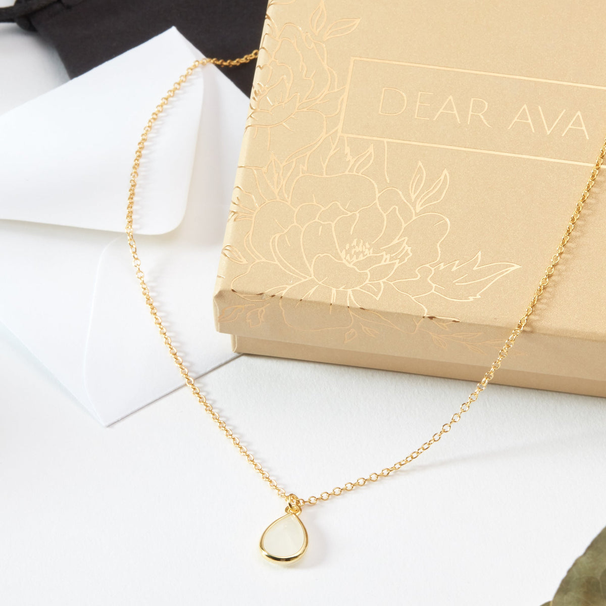 Birthday Birthstone Necklace - Dear Ava