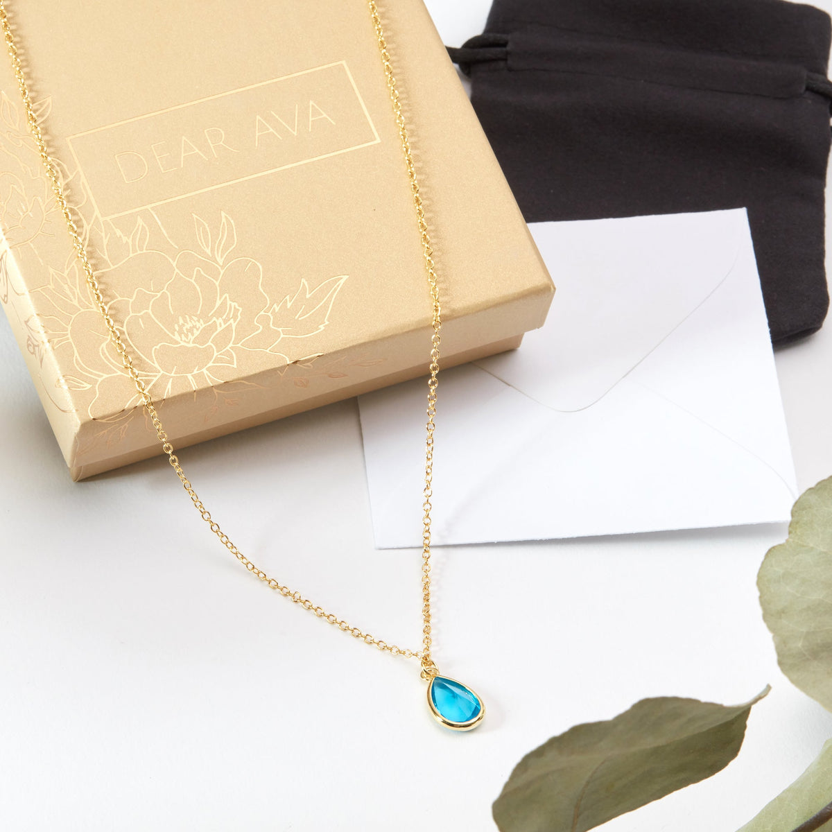 Birthday Birthstone Necklace - Dear Ava