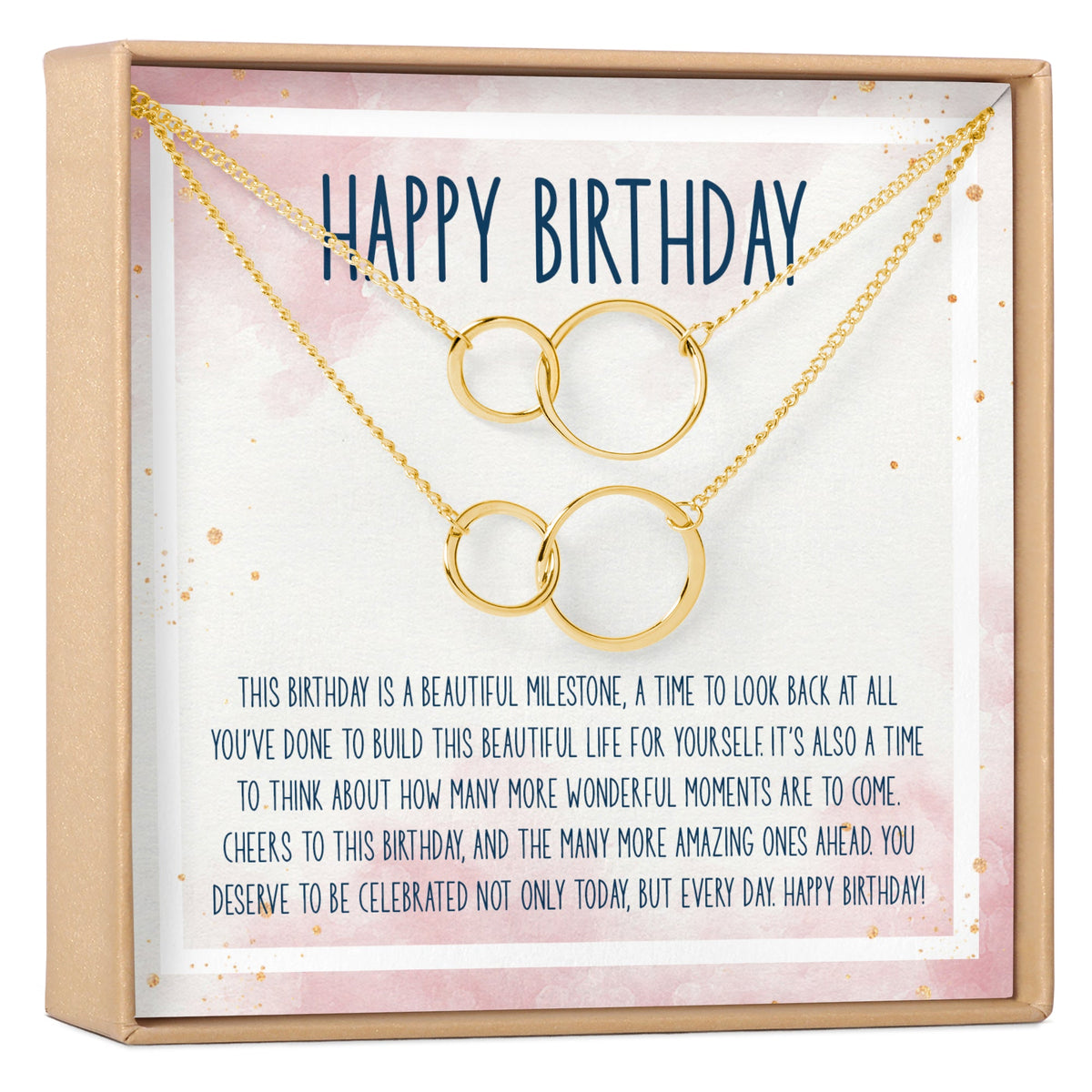 Birthday Necklace, Multiple Styles - Dear Ava