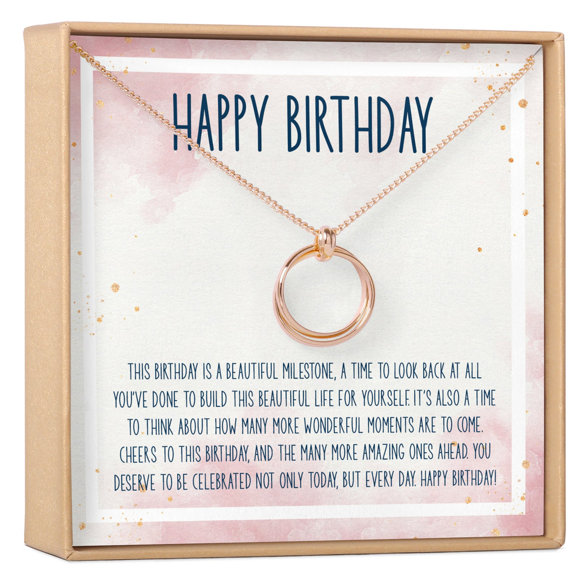 Birthday Necklace, Multiple Styles - Dear Ava