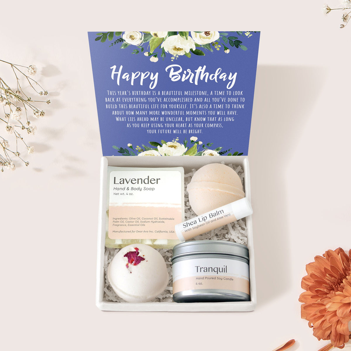 Birthday Spa Gift Box - Dear Ava