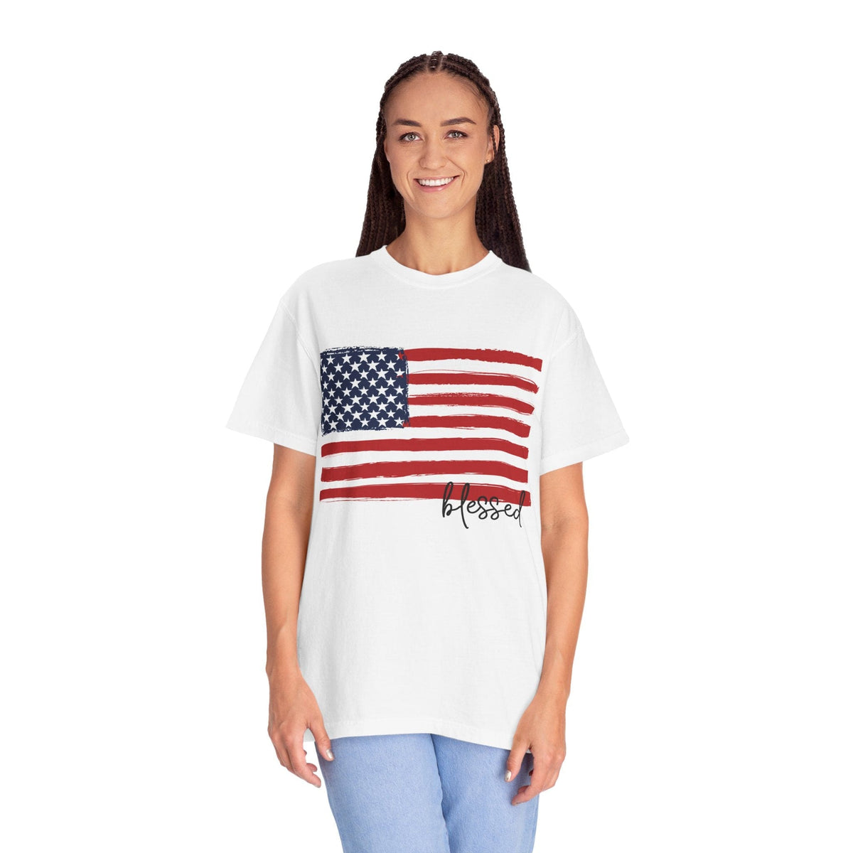 “Blessed” – One Nation Under God - Short Sleeve Tee - Dear Ava