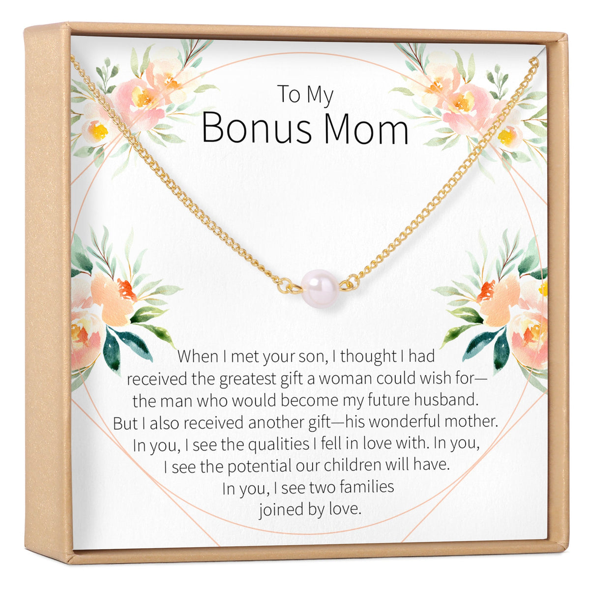 Bonus Mom Necklace, Multiple Styles - Dear Ava