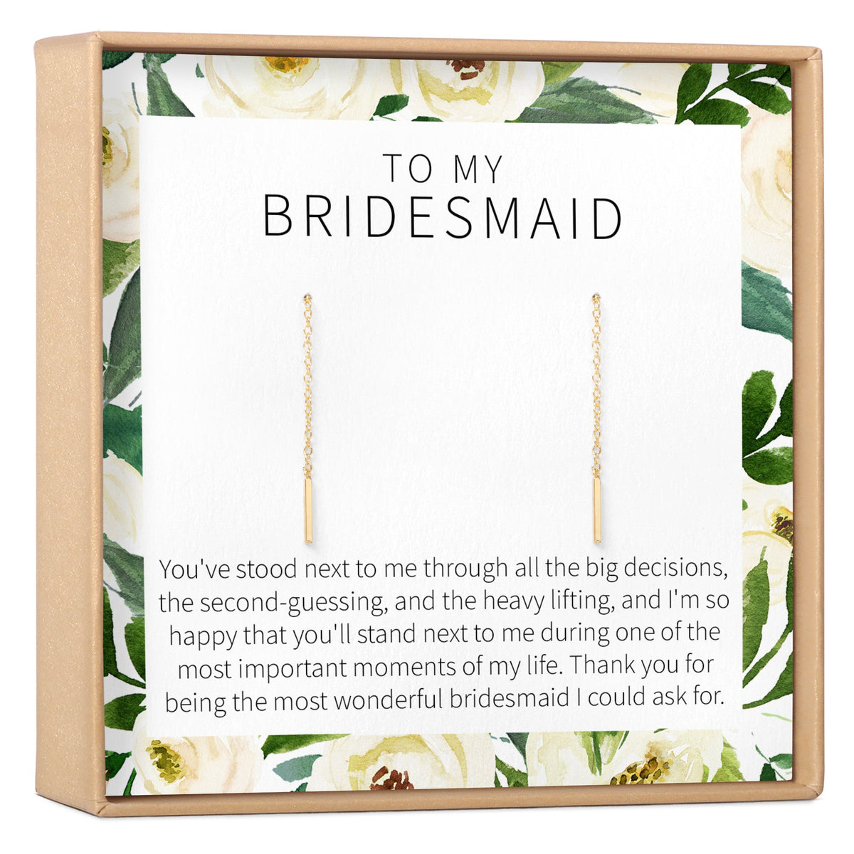 Bridesmaid Earrings - Dear Ava