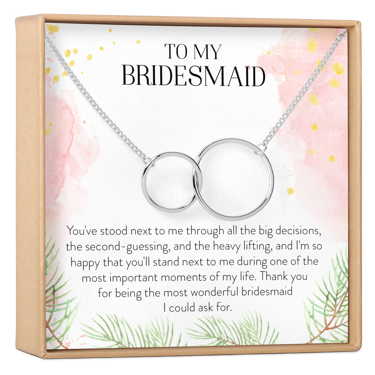 Bridesmaids Necklace - Dear Ava