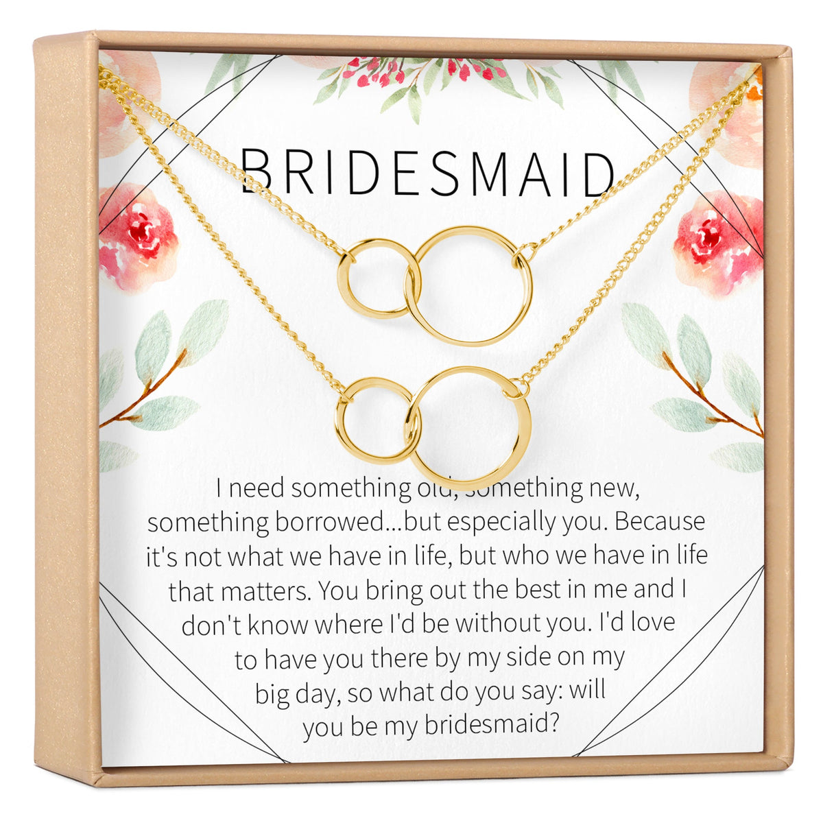 Bridesmaids Necklace, Multiple Styles - Dear Ava