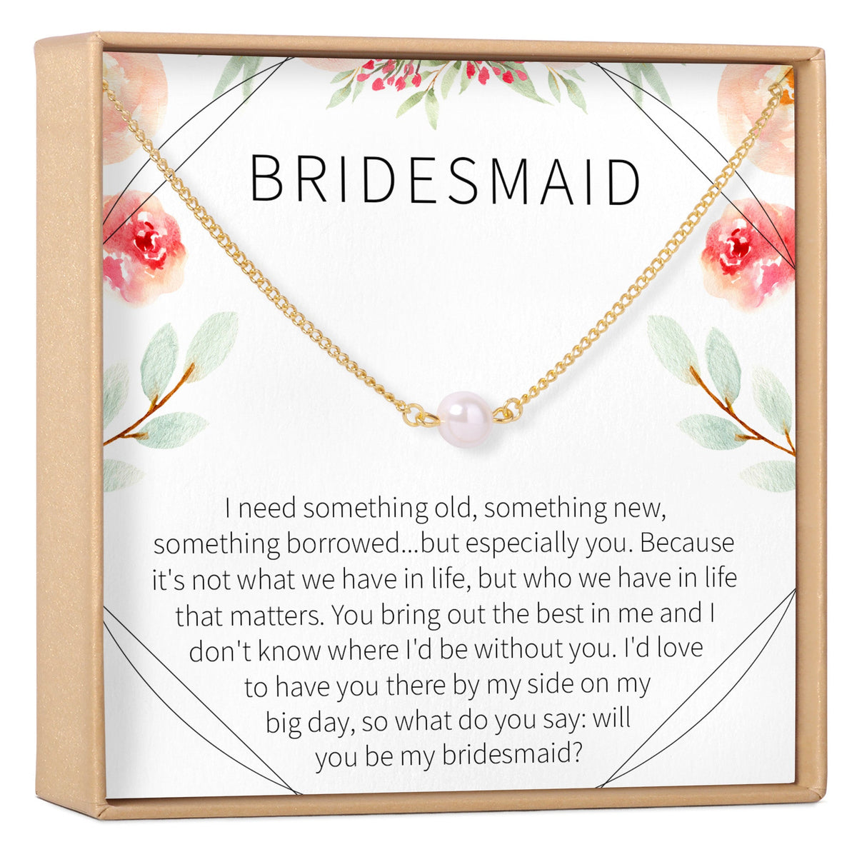 Bridesmaids Necklace, Multiple Styles - Dear Ava