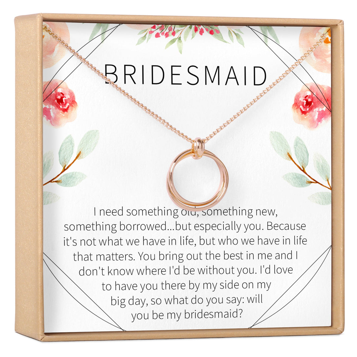 Bridesmaids Necklace, Multiple Styles - Dear Ava