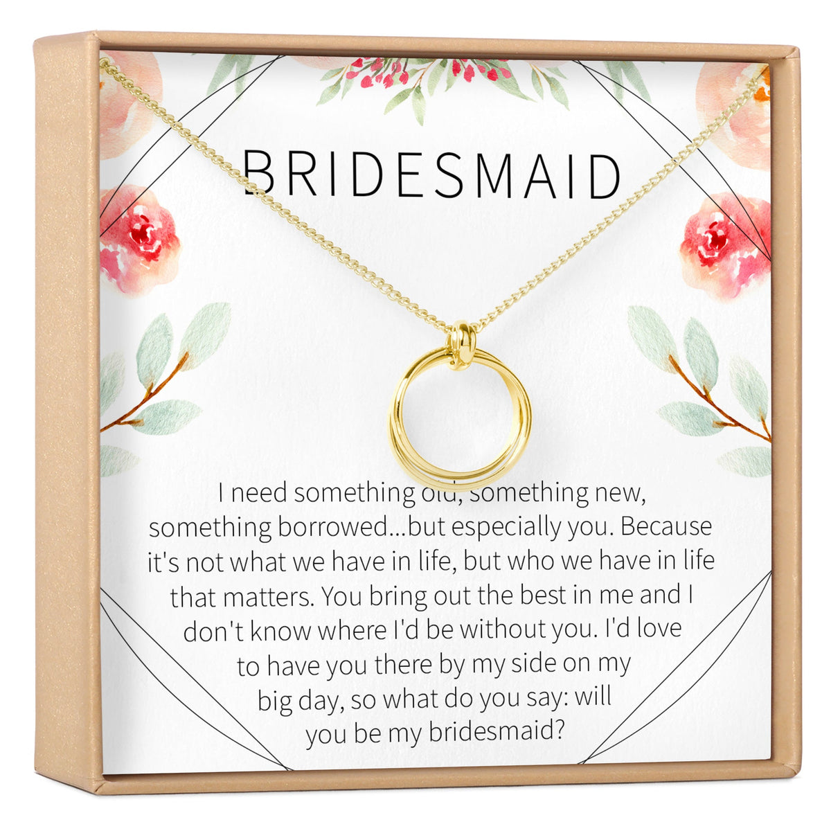 Bridesmaids Necklace, Multiple Styles - Dear Ava