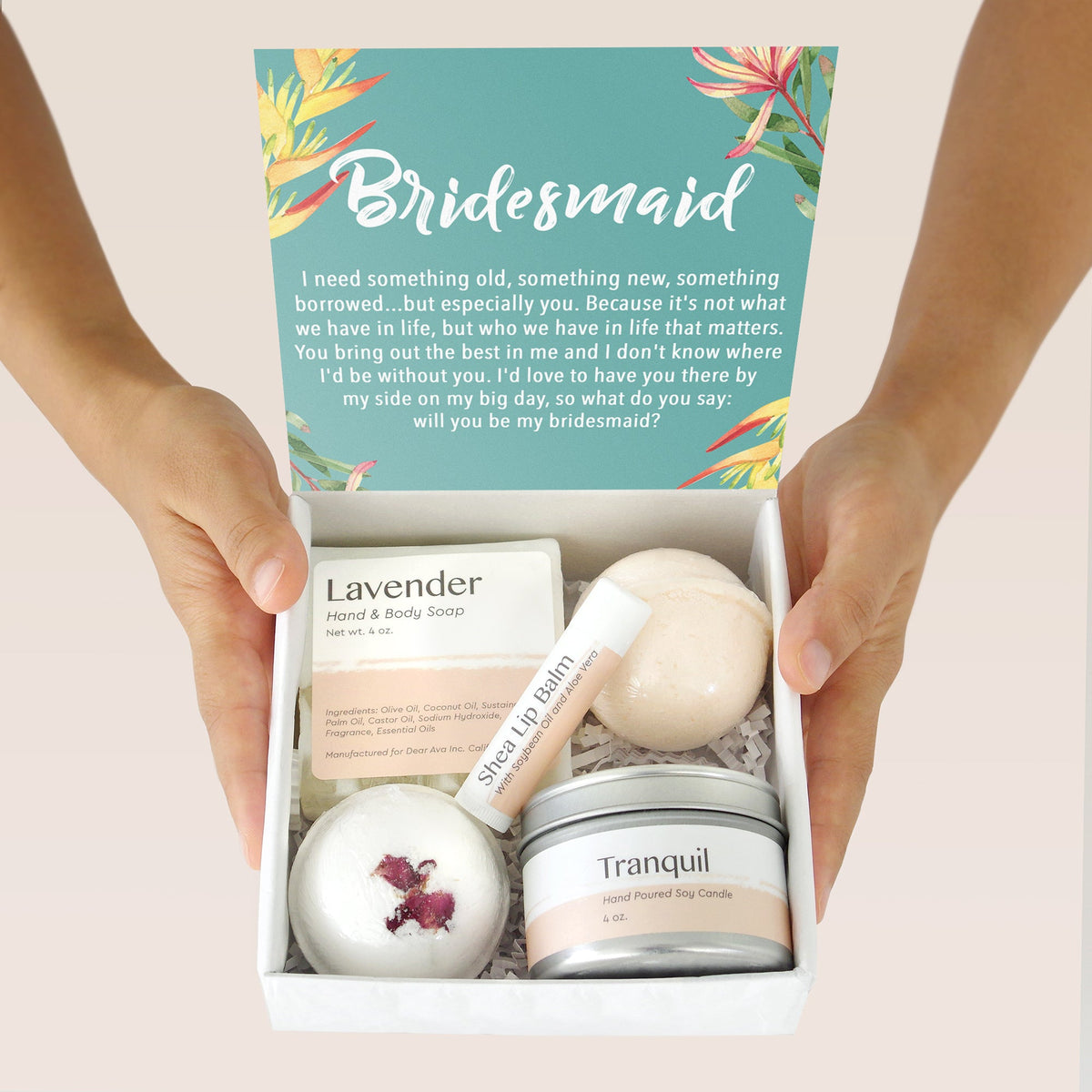 Bridesmaids Spa Gift Box - Dear Ava