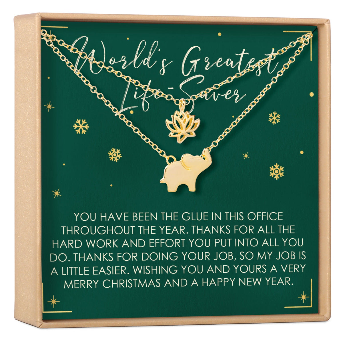 Christmas Gift for Administrative Assistant Necklace, Multiple Styles - Dear Ava