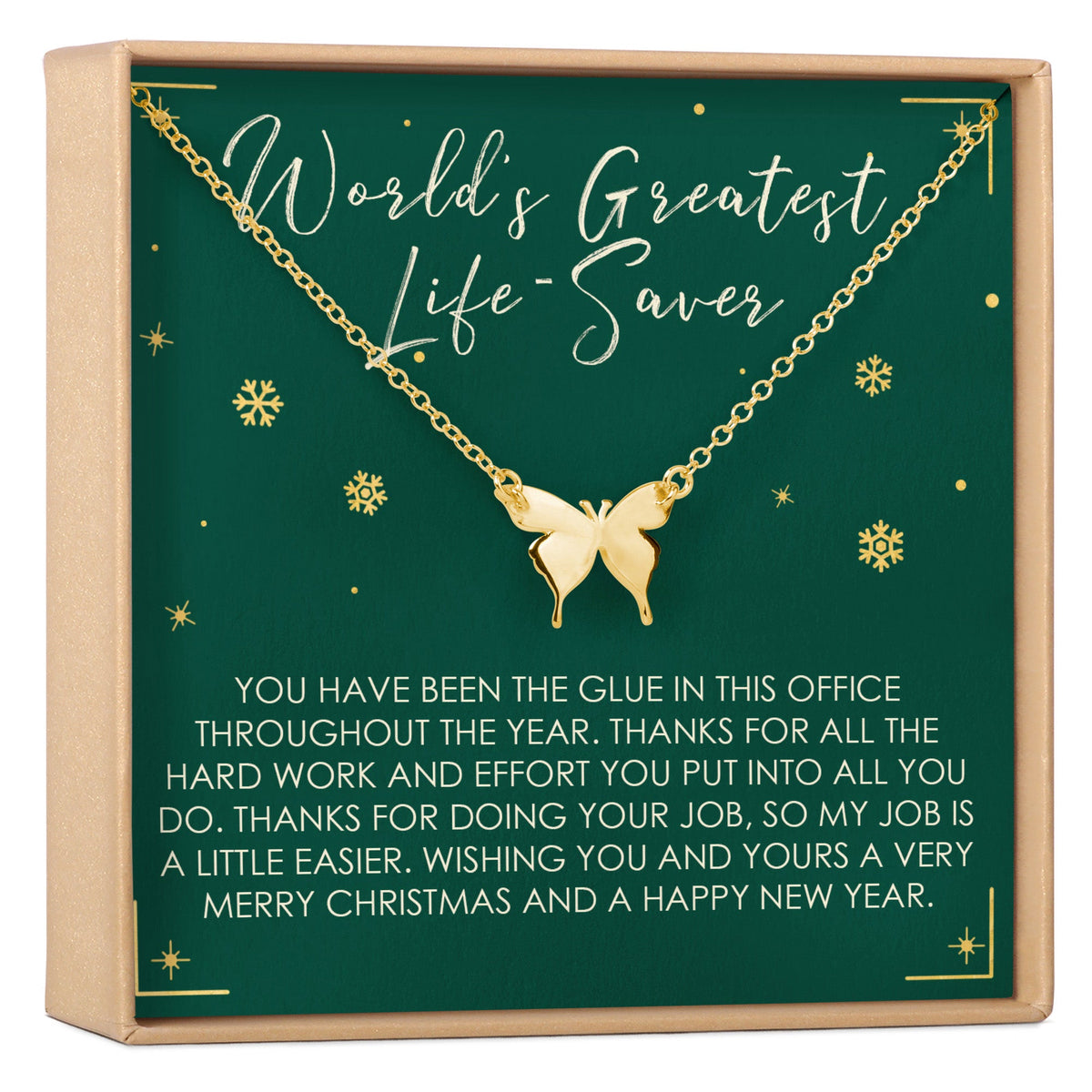 Christmas Gift for Administrative Assistant Necklace, Multiple Styles - Dear Ava