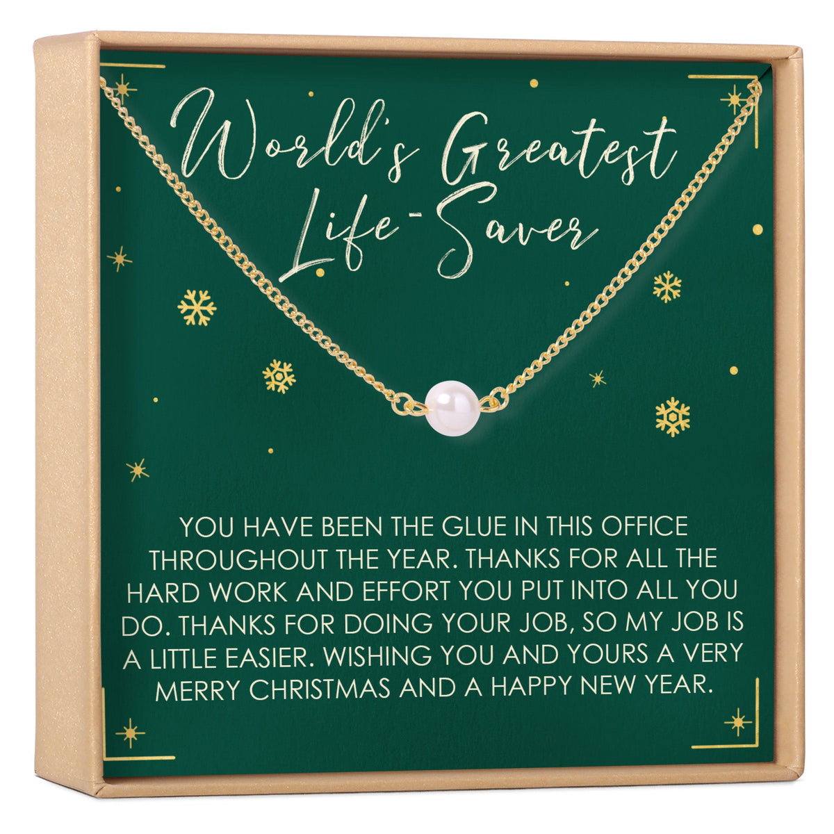 Christmas Gift for Administrative Assistant Necklace, Multiple Styles - Dear Ava