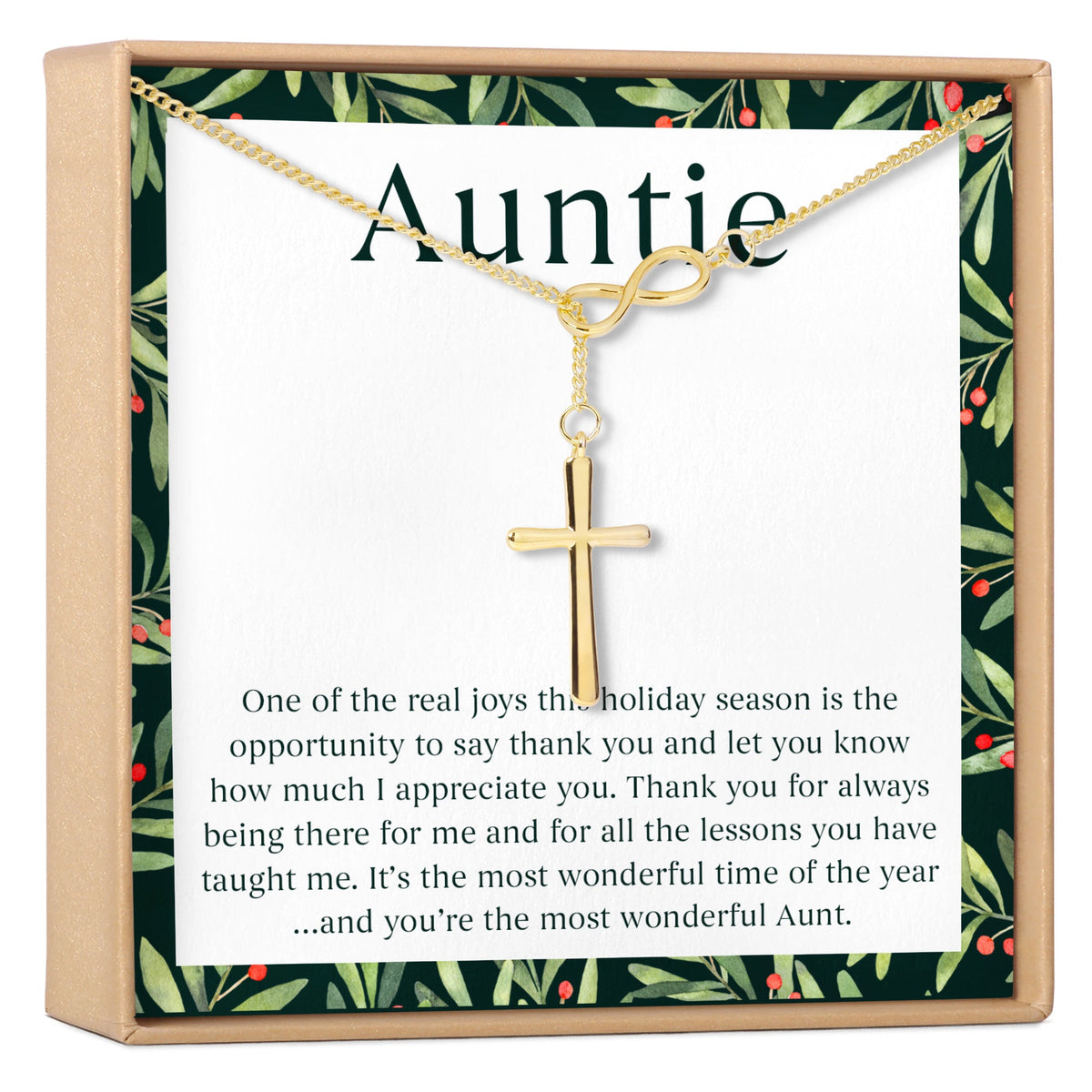 Christmas Gift for Aunt Necklace, Multiple Styles - Dear Ava