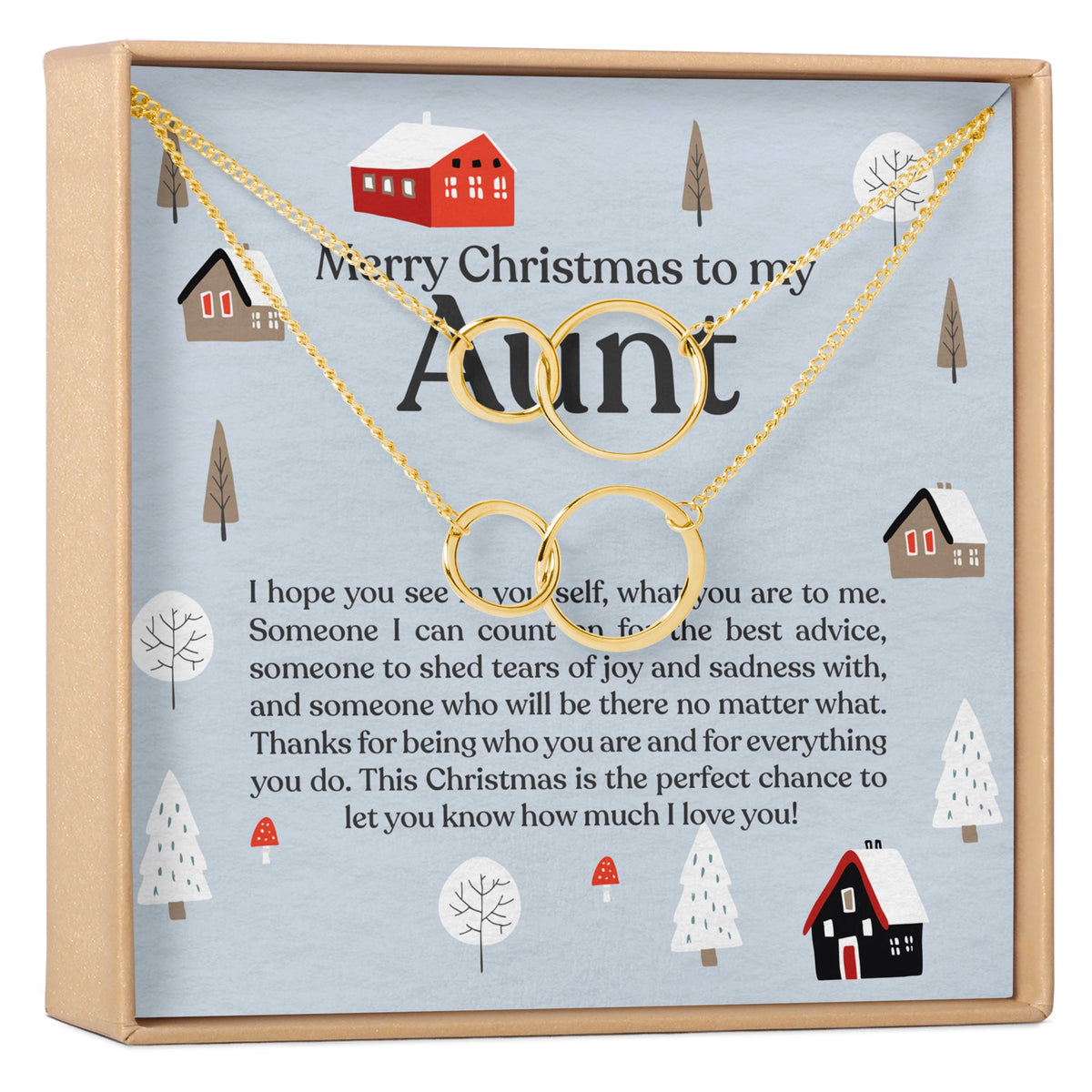 Christmas Gift for Aunt Necklace, Multiple Styles - Dear Ava