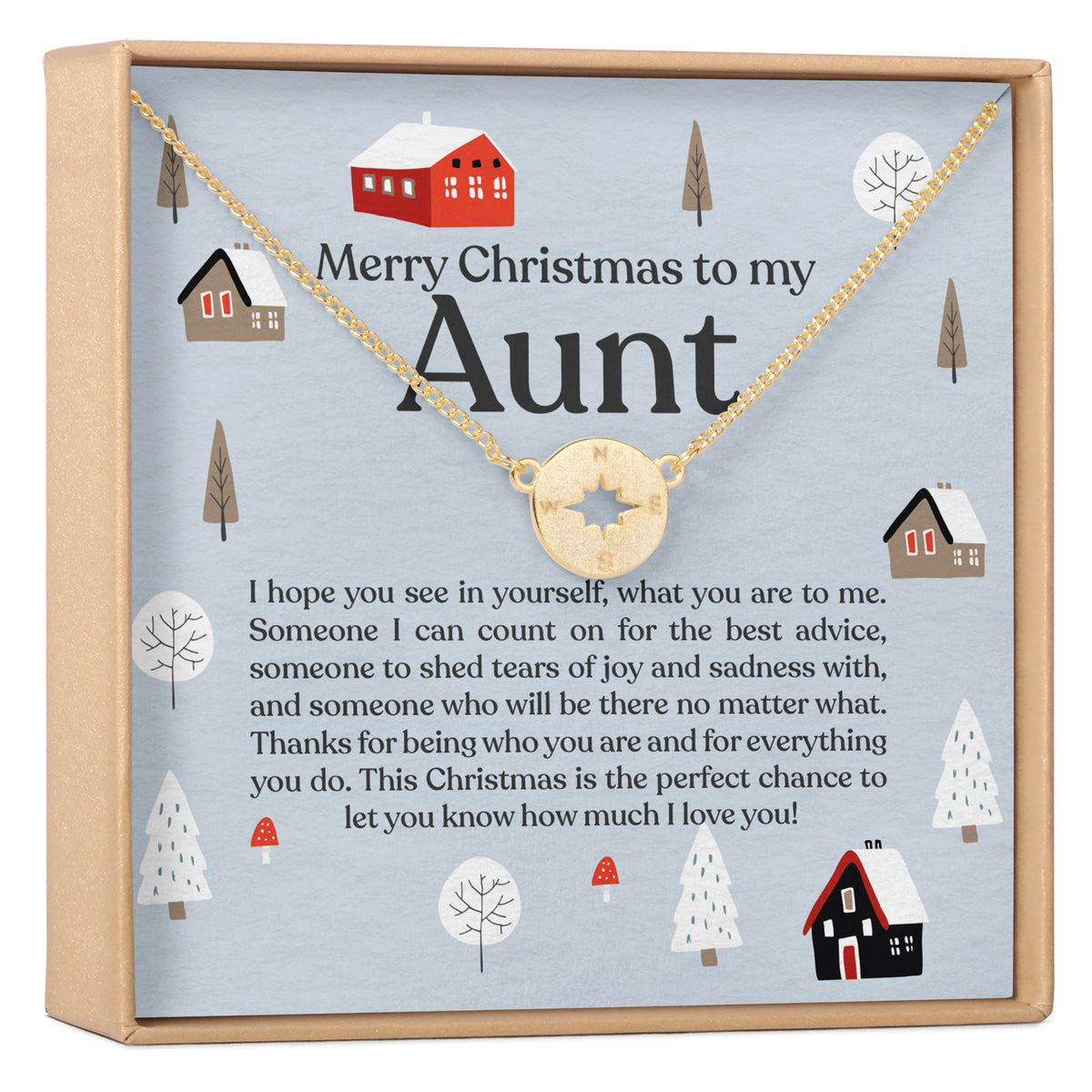 Christmas Gift for Aunt Necklace, Multiple Styles - Dear Ava