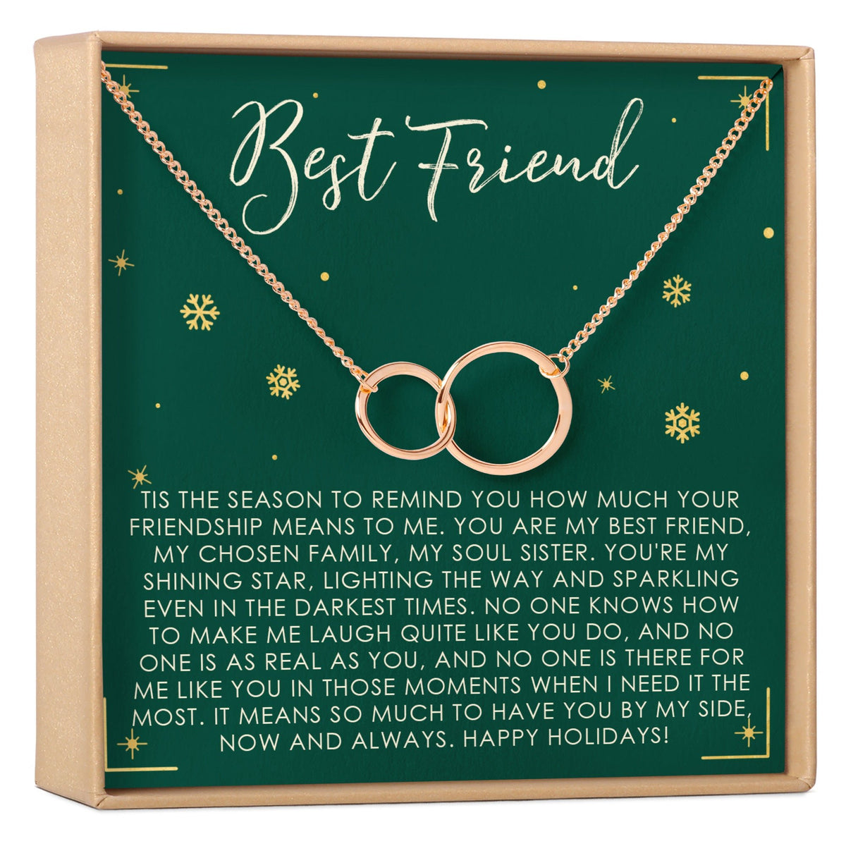 Christmas Gift for Best Friend Necklace, Multiple Styles - Dear Ava