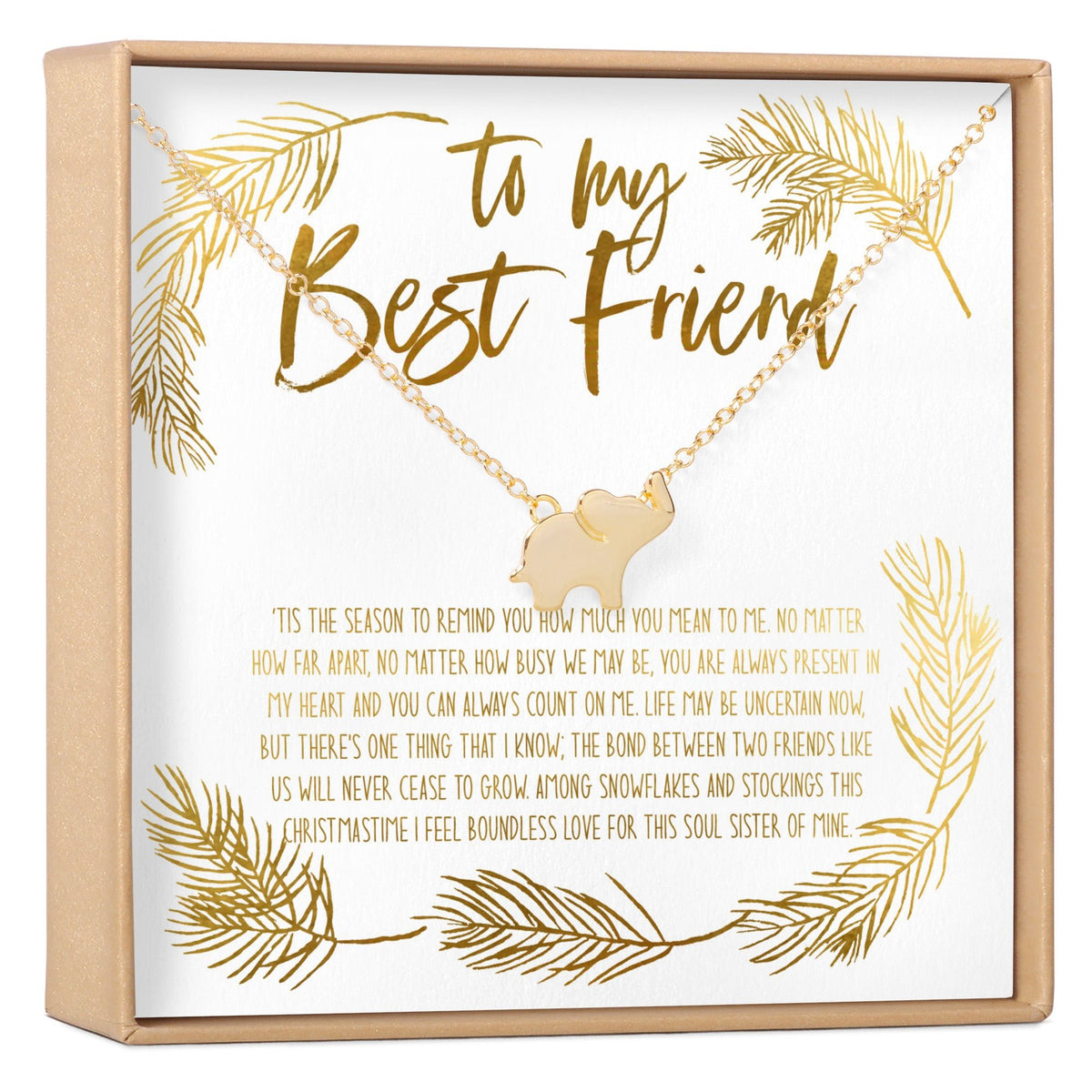 Christmas Gift for Best Friend Necklace, Multiple Styles - Dear Ava