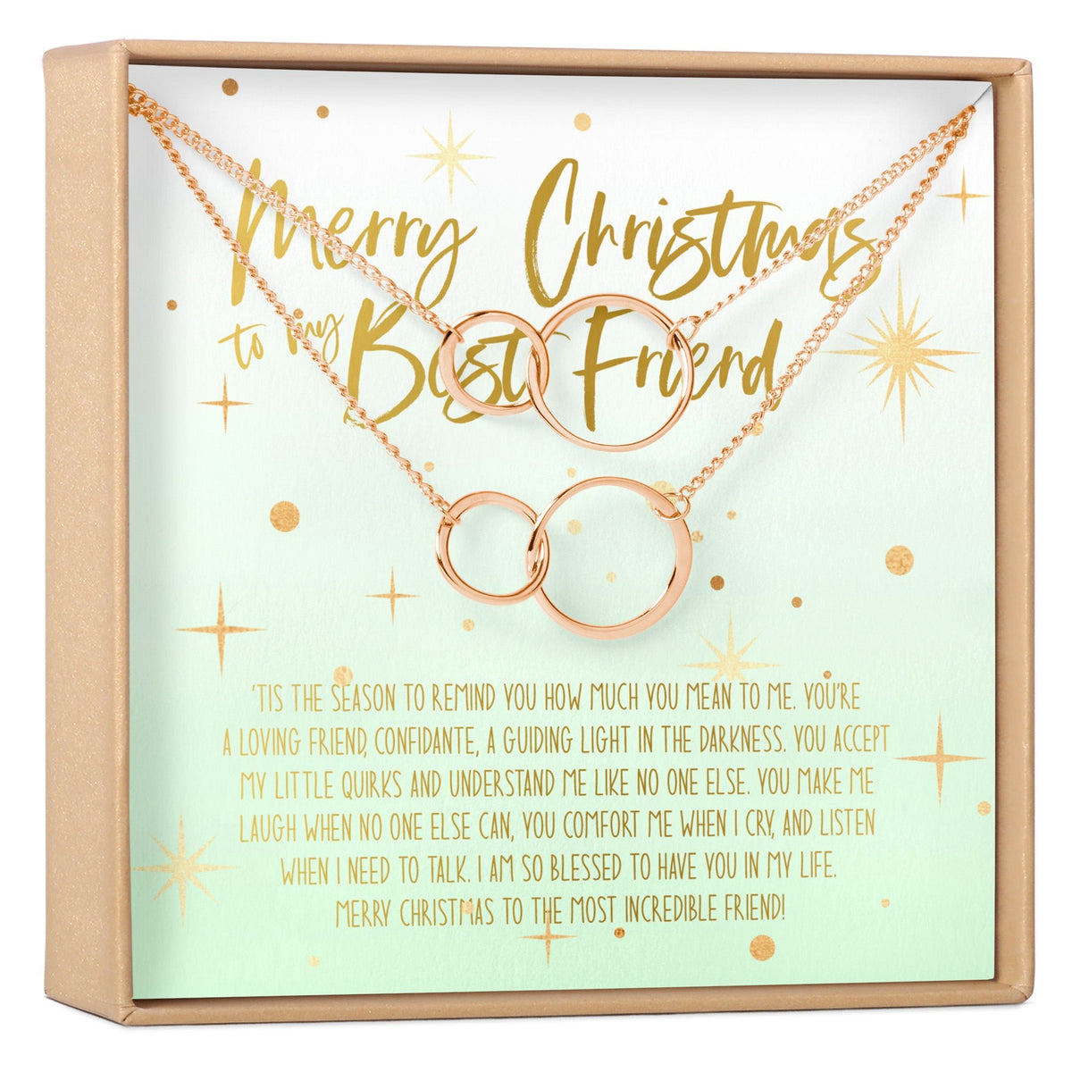 Christmas Gift for Best Friend Necklace, Multiple Styles - Dear Ava