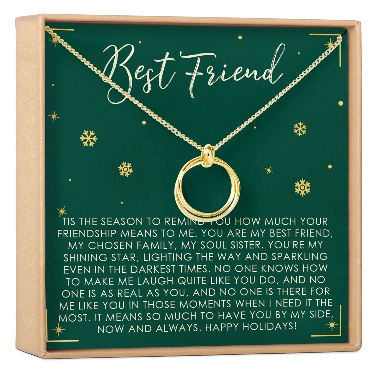 Christmas Gift for Best Friend Necklace, Multiple Styles - Dear Ava